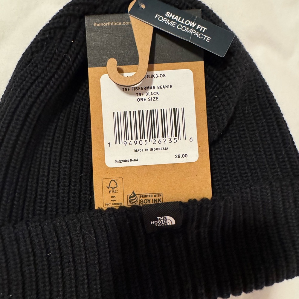The North Face Black Knit Beanie